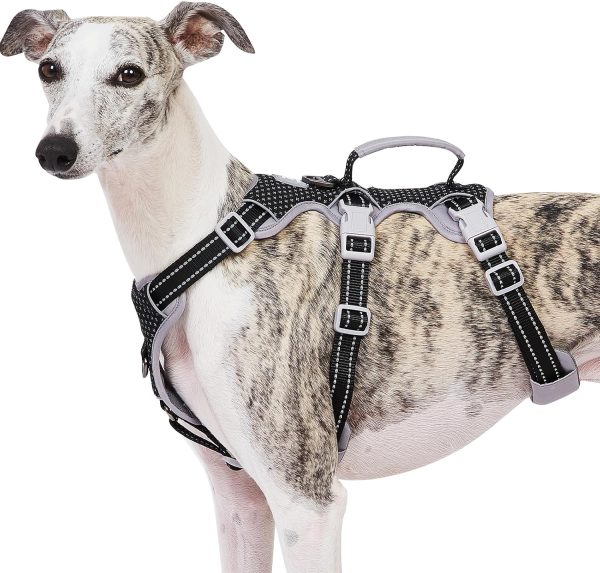 HUNTBOO Dog Lift Harness Reflective Handle Adjustable Fit-0