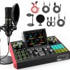 G10 DJ Mixer with 4.5inch LCD for Podcasters-0