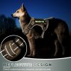WINSEE Tactical Dog Harness No Pull Reflective Molle System-5