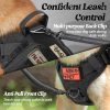 GLOBEGOU Dog Vest Harness Military Nylon Large Breed Control-5