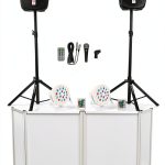 Rockville DJ Booth ABS Aluminum Panels-0