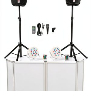 Rockville DJ Booth ABS Aluminum Panels-0