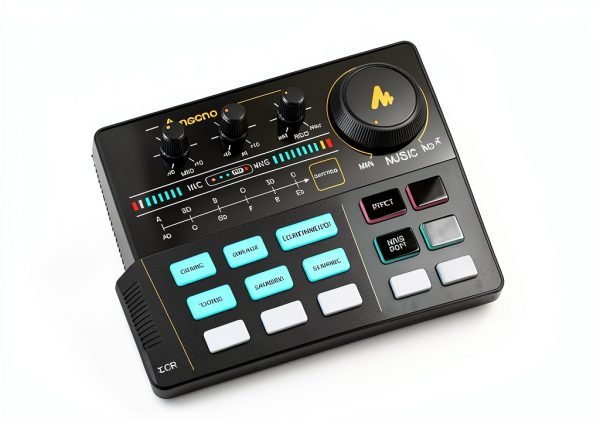 MAONO Audio Mixer Station for Podcasts Live Streams-3