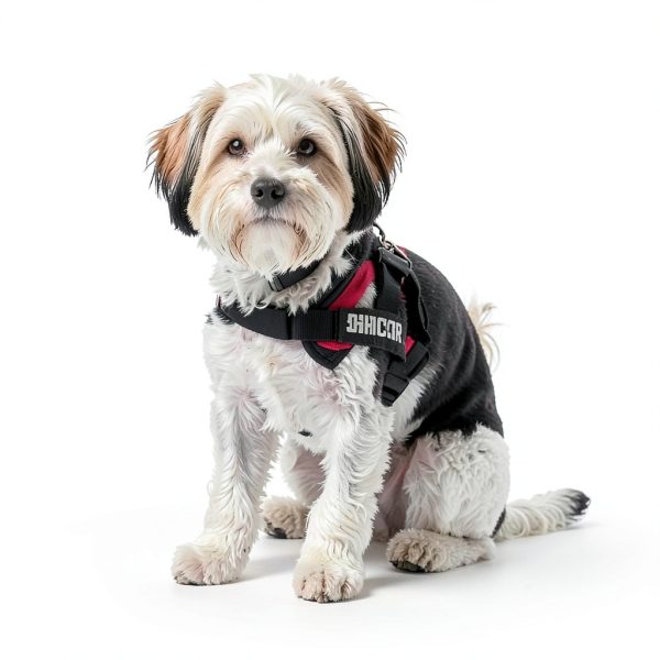 ALBCORP Service Dog Vest Reflective Nylon Harness Adjustable-5