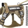 WINSEE Tactical Dog Harness No Pull Reflective Molle System-0
