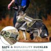 WINSEE Tactical Dog Harness No Pull Reflective Molle System-3