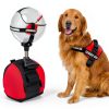 ALBCORP Service Dog Vest Reflective Nylon Harness Adjustable-3