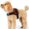 ALBCORP Service Dog Vest Reflective Nylon Harness Adjustable-7