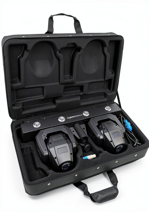 DJ lighting bundle Audiosavings Modern Metal LED-4