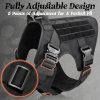 GLOBEGOU Dog Vest Harness Military Nylon Large Breed Control-6