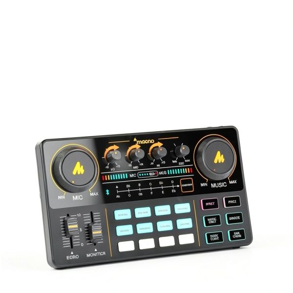 MAONO Audio Mixer Station for Podcasts Live Streams-6