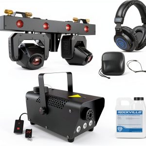 DJ lighting bundle Audiosavings Modern Metal LED-0