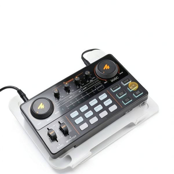 MAONO Audio Mixer Station for Podcasts Live Streams-4