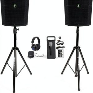 Rockville Thump215XT+RVSS2-XLR+DJ1500+RMC-XLR DJ Equipment-0