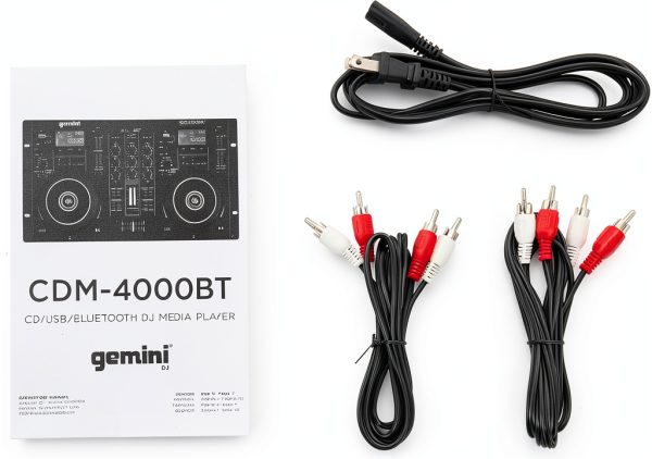 Gemini CDM-4000BT DJ Player for Musicians-6