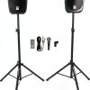 Rockville DJ Booth ABS Aluminum Panels-1