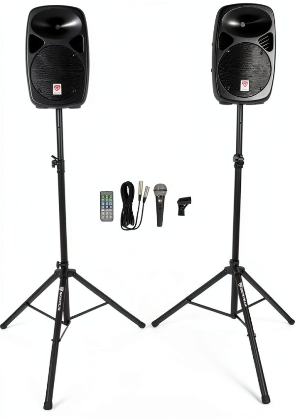 Rockville DJ Booth ABS Aluminum Panels-1