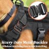 GLOBEGOU Dog Vest Harness Military Nylon Large Breed Control-2