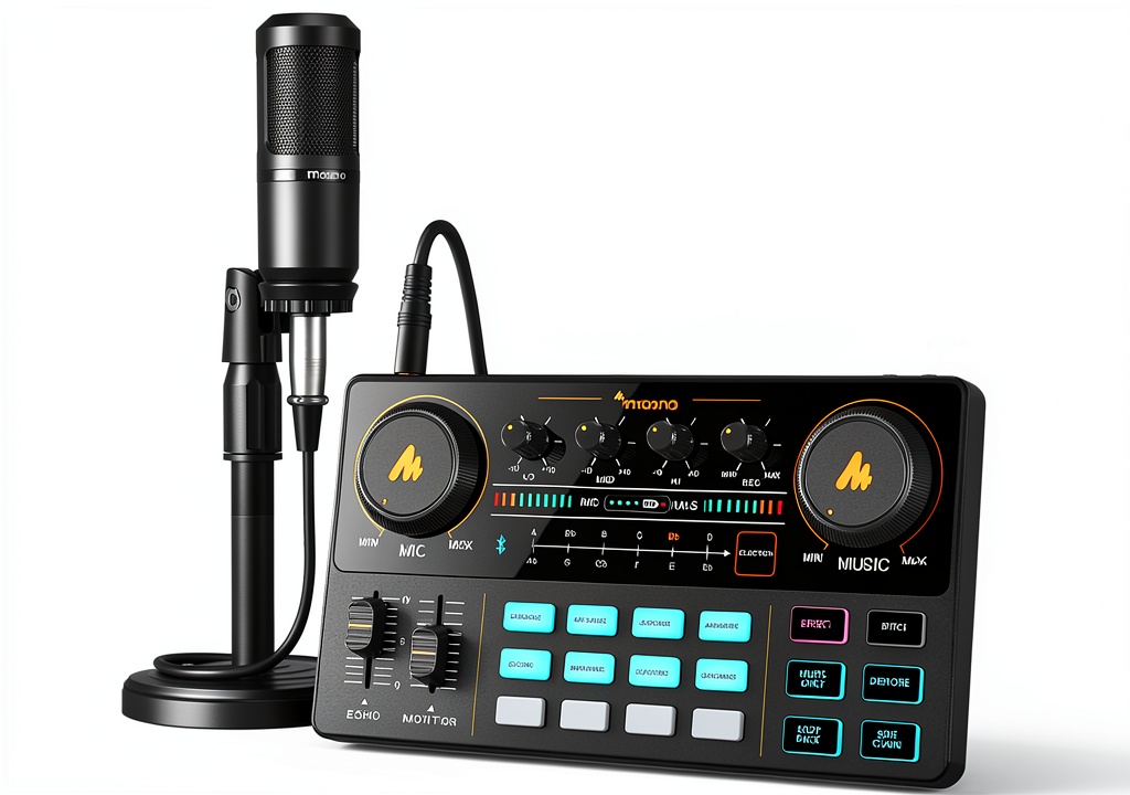 MAONO audio mixer station