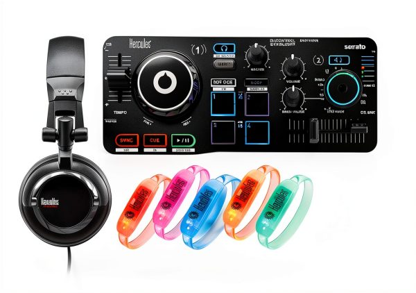 Hercules DJ Controller Set for PC Mac-3