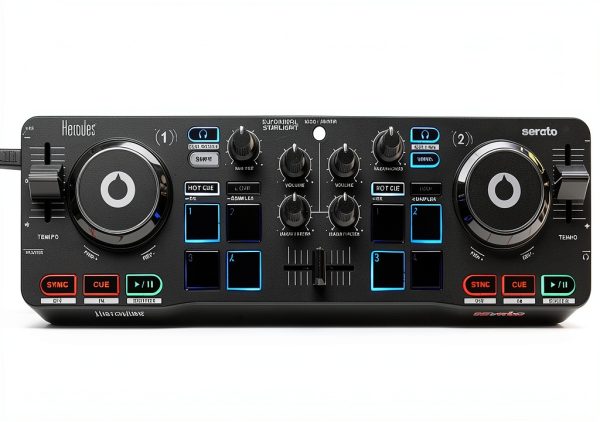 Hercules DJ Controller Set for PC Mac-2