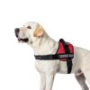 ALBCORP Service Dog Vest Reflective Nylon Harness Adjustable-4