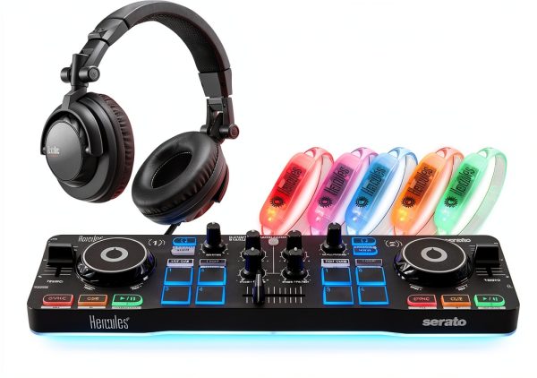Hercules DJ Controller Set for PC Mac-0