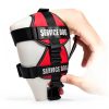 ALBCORP Service Dog Vest Reflective Nylon Harness Adjustable-6