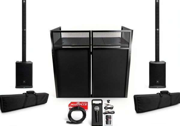 JBL Floorstanding Speakers Black Model PRX ONE-0