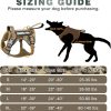 WINSEE Tactical Dog Harness No Pull Reflective Molle System-6