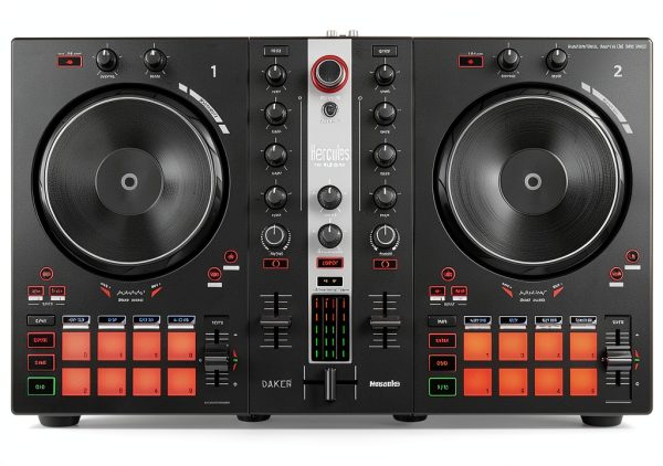Hercules DJ Inpulse 300 MK2 Black DJ Controller-2