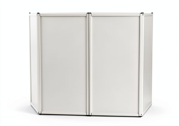 Rockville DJ Booth ABS Aluminum Panels-5