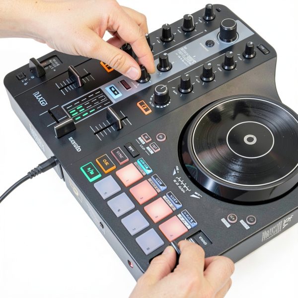 Hercules DJ Inpulse 300 MK2 Black DJ Controller-4