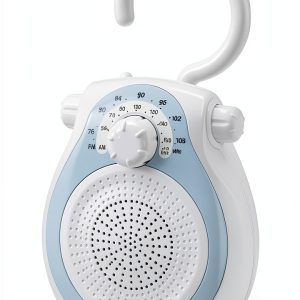 Koizumi Portable Shower Radio AMFM 4AAA Battery-0
