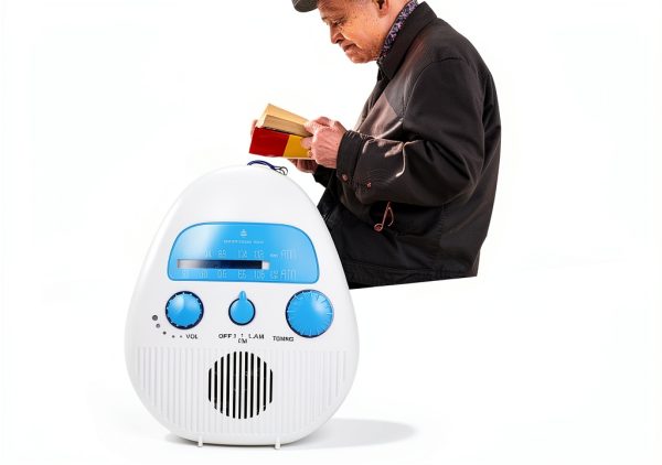 Waterproof Shower Radio Saycker FM AM Plastic-2