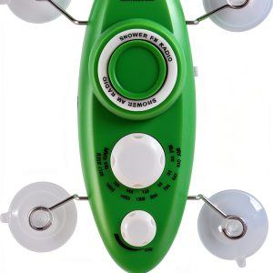 Portable Shower Radio Zadro Water‑Resistant Design-0