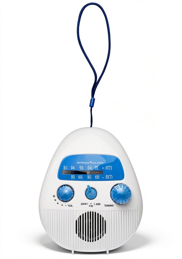 Portable Shower Radio Yunseity ABS Waterproof Design-4