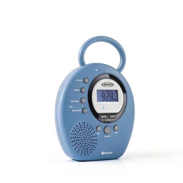 Jensen Portable Shower Radio Bluetooth 3.0 AM FM-1