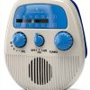Yunseity Portable Shower Radio ABS Material FM AM Receiver-5