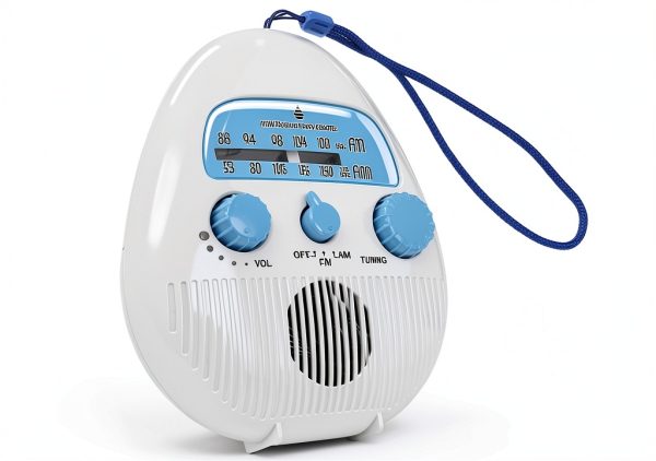Portable Shower Radio Yunseity ABS Waterproof Design-6