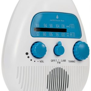 Waterproof Shower Radio Saycker FM AM Plastic-0