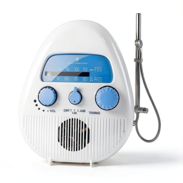 Yunseity Portable Shower Radio ABS Material FM AM Receiver-1
