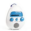 Zunate Portable Shower Radio ABS Material Water Resistant-6