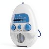 Zunate Portable Shower Radio ABS Material Water Resistant-5