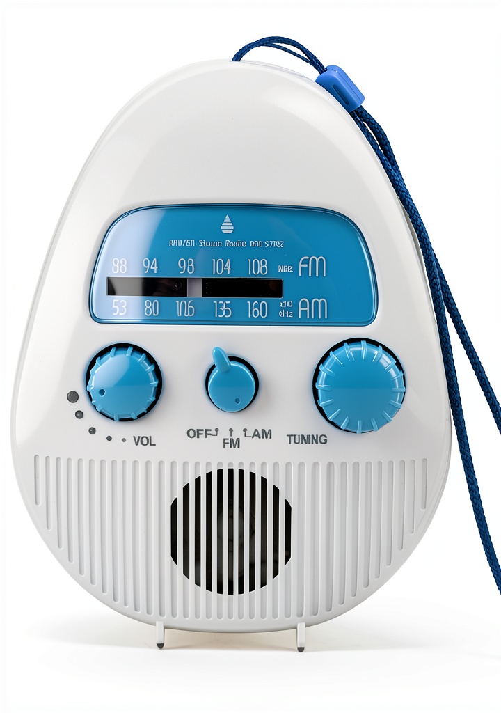 Yunseity portable shower radio