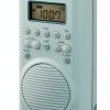 Sangean H205TQ Portable Shower Radio White AM/FM/WX with NOAA Alerts-1