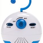 Acogedor Shower Radio Mini FM 12‑Hour Battery Extended 88‑108MHz-0