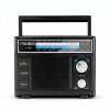 Portable AM FM Radio PRUNUS J136 Lightweight Dual Power-4