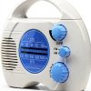 Bewinner Portable Shower Radio Waterproof AM/FM Electronic Tuning-0