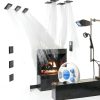 waterproof shower radio Etiger splashproof rotary AM FM compact design-3